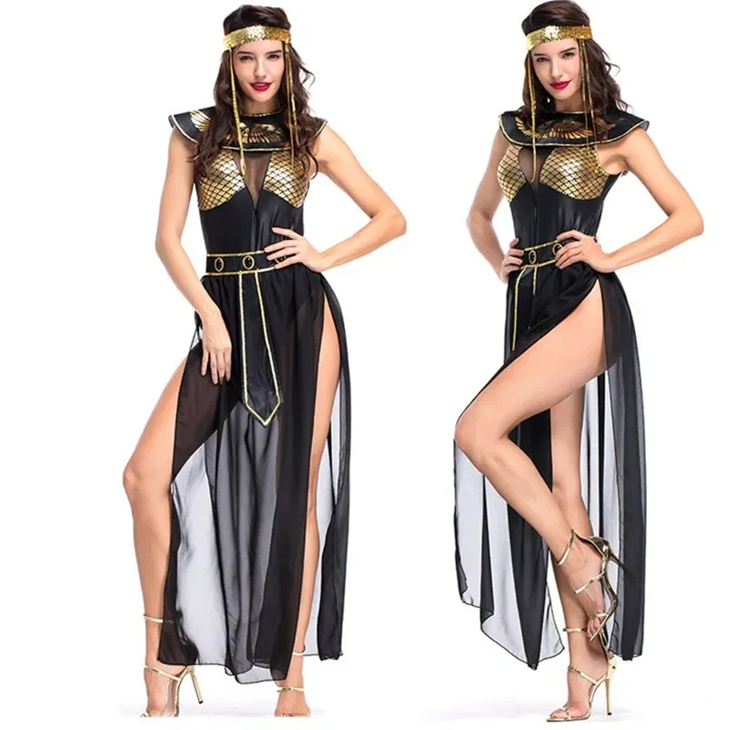 Egypt Cosplay Anime - Sexy Hot See-Through Egyptian Royal Cleopatra