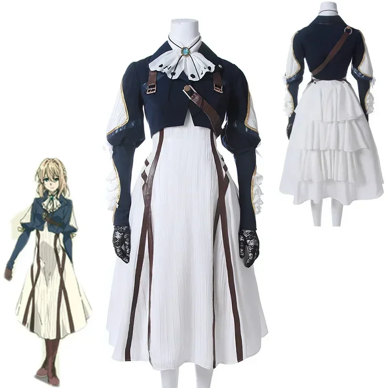 Violet Evergarden Cosplay Cost - Violet Evergarden Dress ulasan dan harga