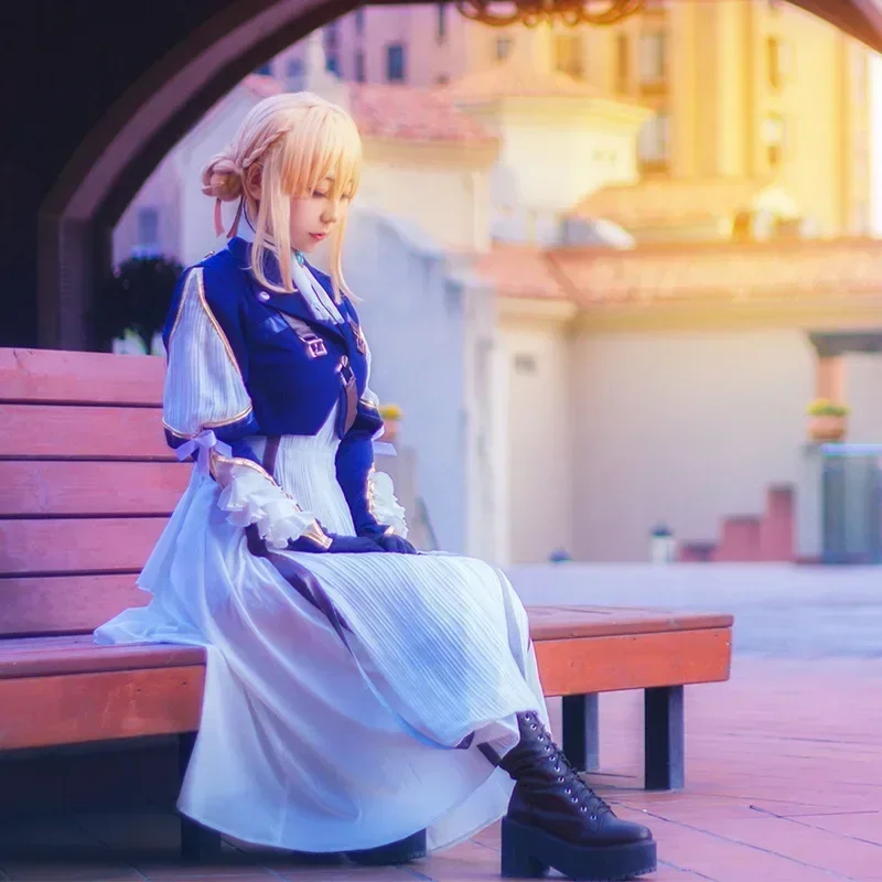 Violet Evergarden Cosplay Cost - Violet Evergarden Dress ulasan dan harga