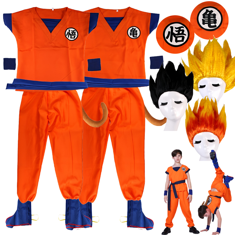 Halloween Goku Adult Kids Suit - Anime Zoey Cosplay ulasan dan harga