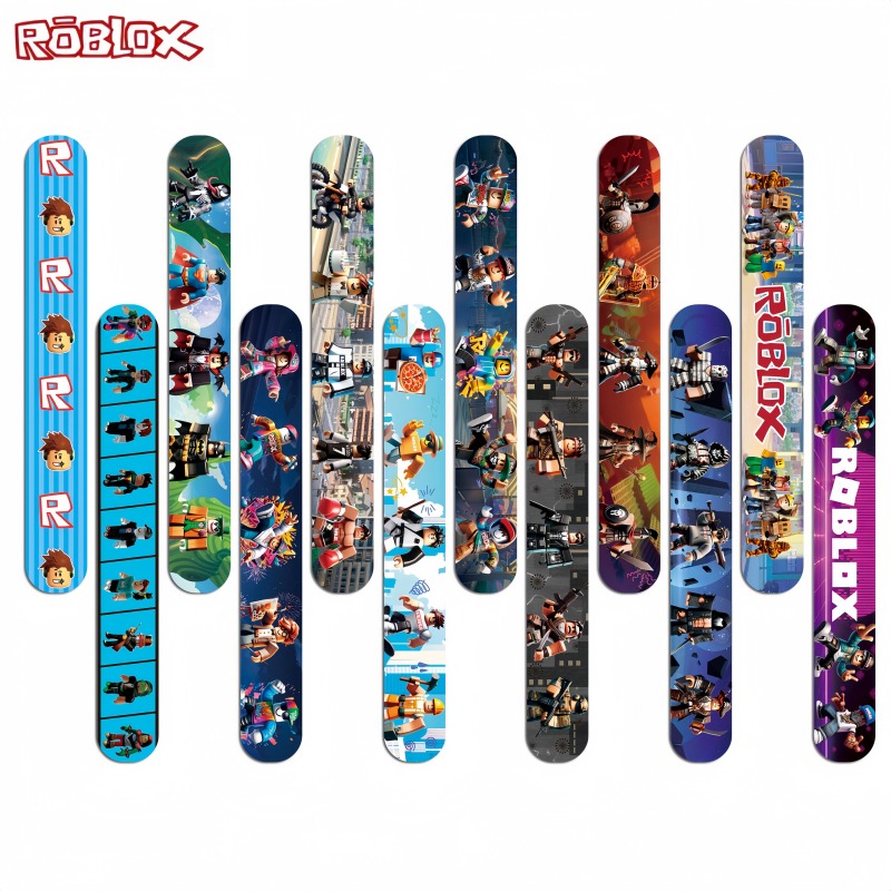 12/24Pcs Roblox Game Elasticit - Anime Cosplay Roblox ulasan dan harga