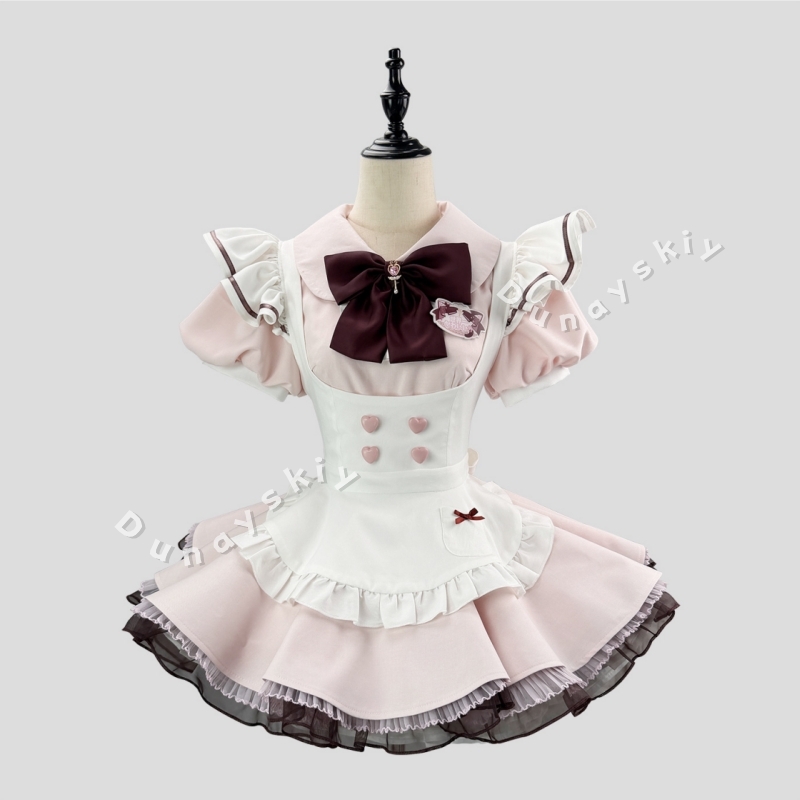 Sweet Lolita Maid Cosplay Dres - Anime Cosplay Plus Size ulasan dan harga