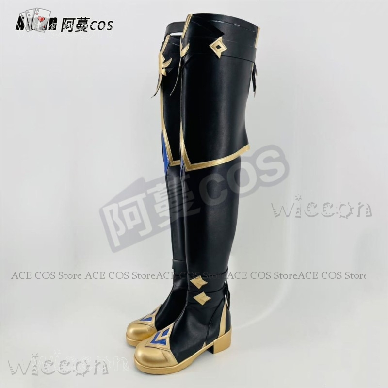 Genshin Impact Lohen High Knee - Anime Cosplay Plus Size ulasan dan harga