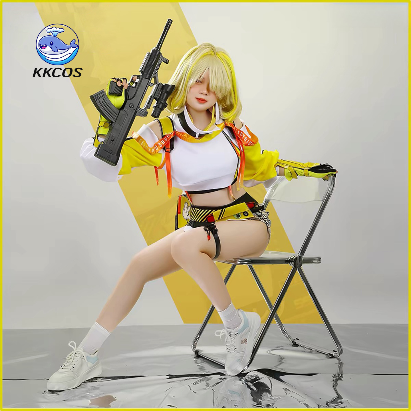 KKCos Nikke Elegg Cosplay Cost - Anime Cosplay Dress For Women ulasan dan harga