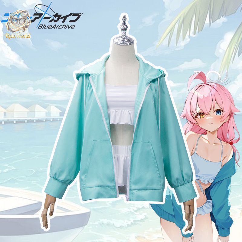 Blue Archive Takanashi Hoshino - Anime Cosplay Photoshoot ulasan dan harga
