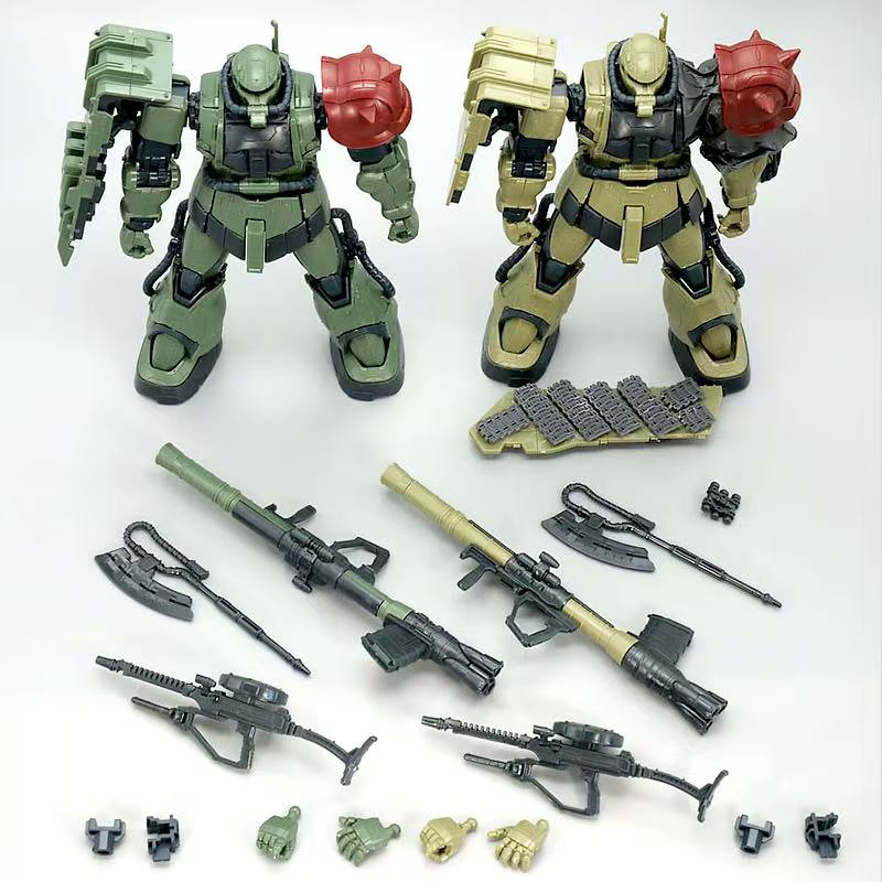 HG 1/144 Zaku II F Type LeSEAN - Bandai Gundam Hg ulasan dan harga
