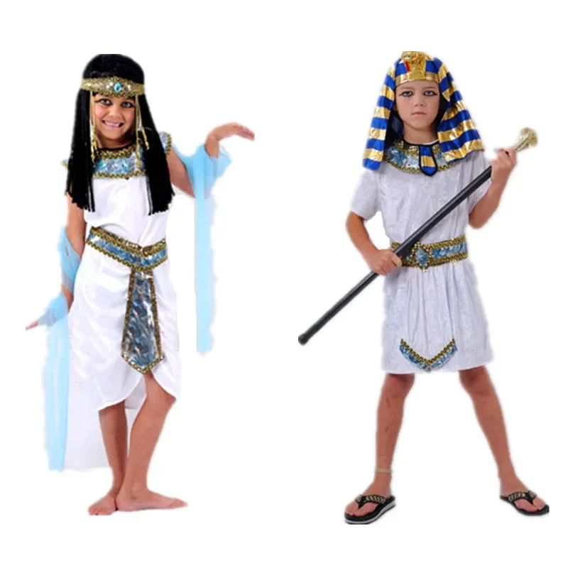 Children White Egyptian Pharao - Egypt Cosplay Anime ulasan dan harga