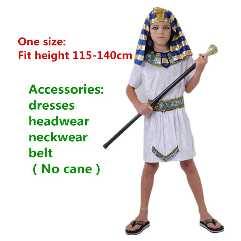 Children White Egyptian Pharao - Egypt Cosplay Anime ulasan dan harga