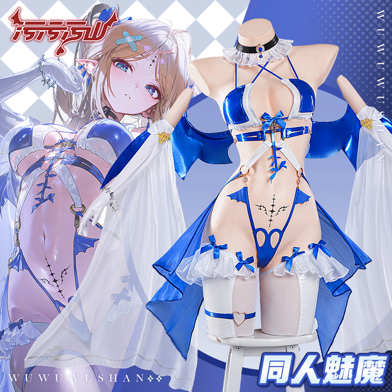 Cartethyia Wuthering Waves Cos - Anime Cosplay Photoshoot ulasan dan harga
