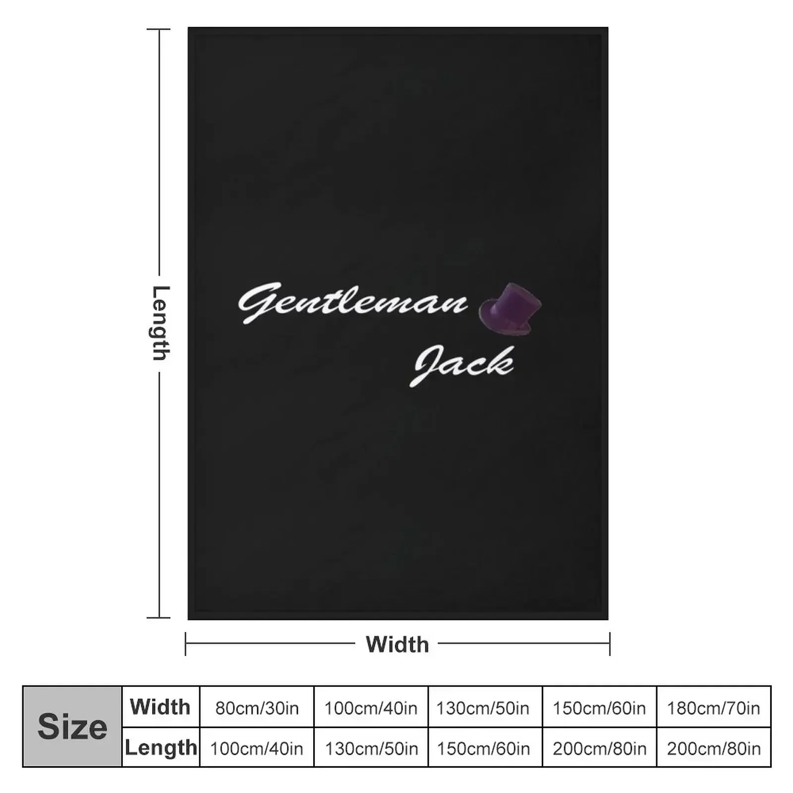 Gentleman Jack - title Throw B - Anime Cosplay Title ulasan dan harga