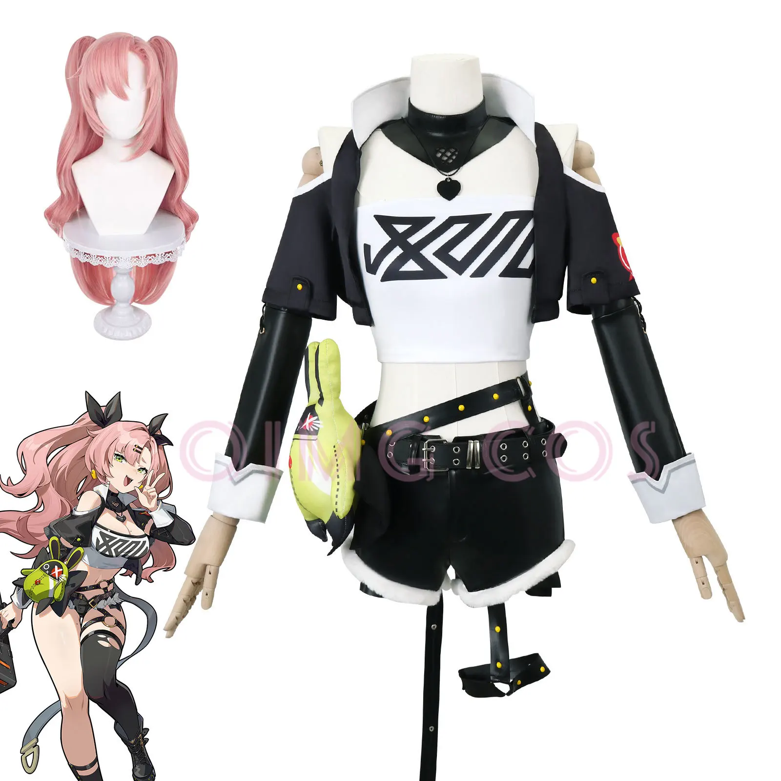 Nicole Demara Zenless Zone Zer - Anime Zero Cosplay ulasan dan harga