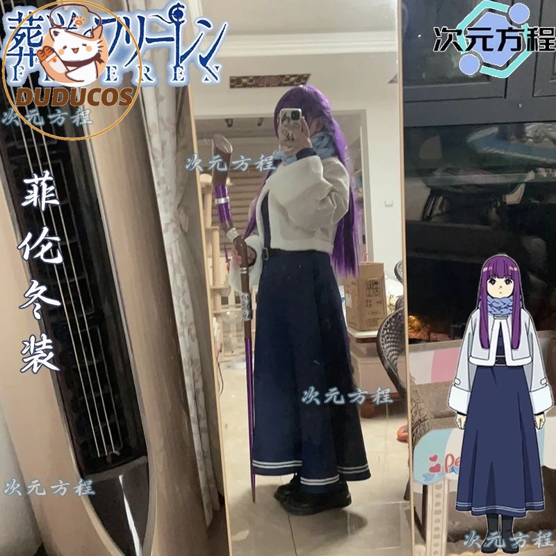 IN STOCK Fern Cosplay Costume  - Anime Cosplay Plus Size ulasan dan harga
