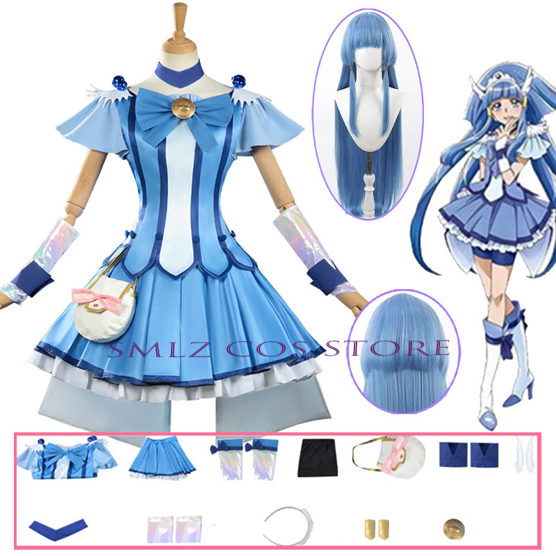 Cure Beauty Cosplay Anime Smil - Anime Cosplay Dress For Women ulasan dan harga