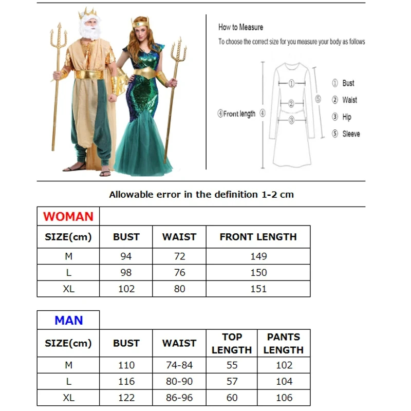 ❤2026✚Women Sea Siren Mermaid  - Egypt Cosplay Anime ulasan dan harga