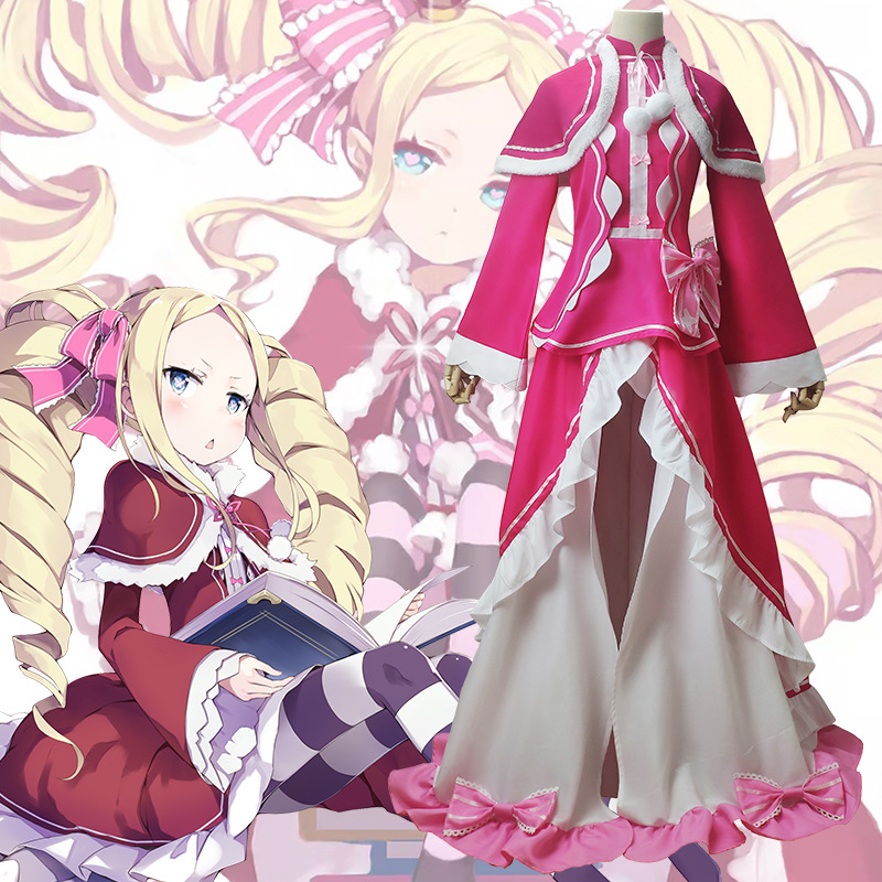 Anime Re Zero Beatrice Cosplay - Anime Zero Cosplay ulasan dan harga