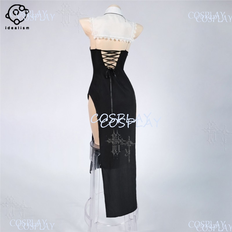 High Slit Uniform Suit For Hal - Anime Cosplay Photoshoot ulasan dan harga