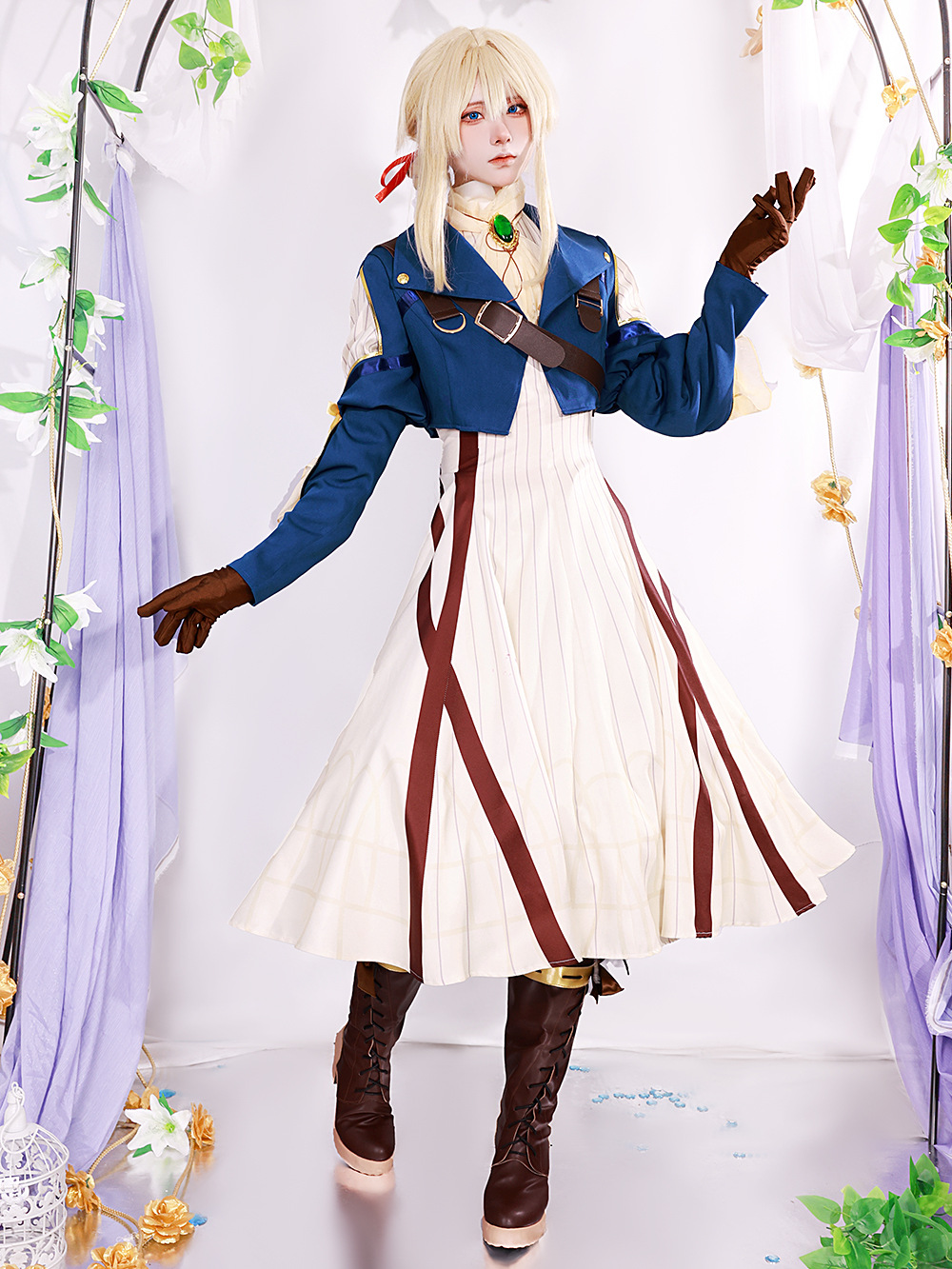 Violet Evergarden Cosplay Cost - Violet Evergarden Dress ulasan dan harga