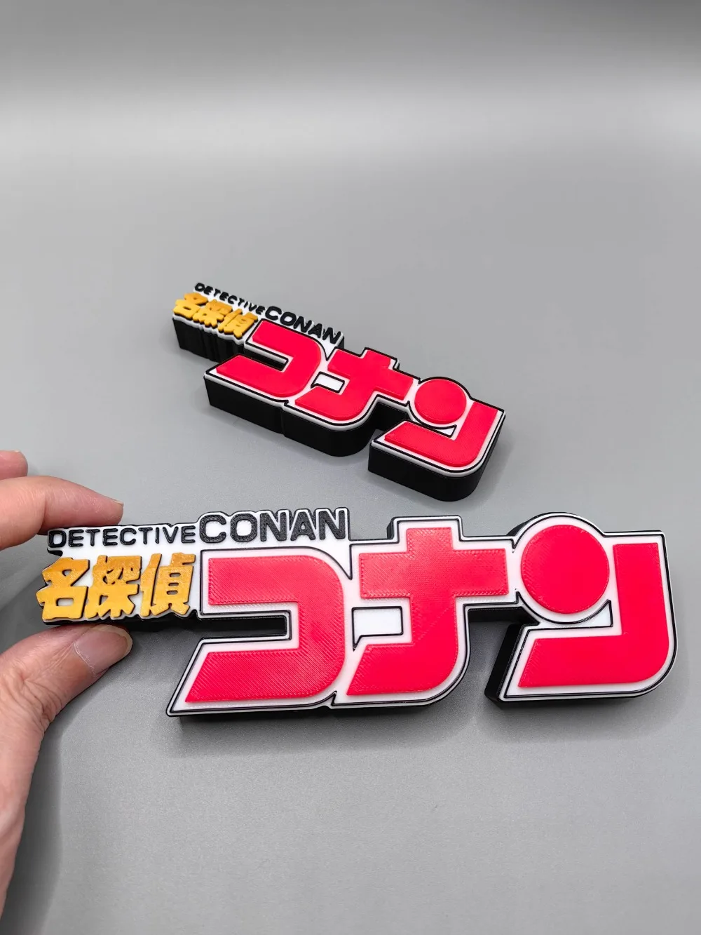 Anime Conan Title 3D Logo Mode - Anime Cosplay Title ulasan dan harga