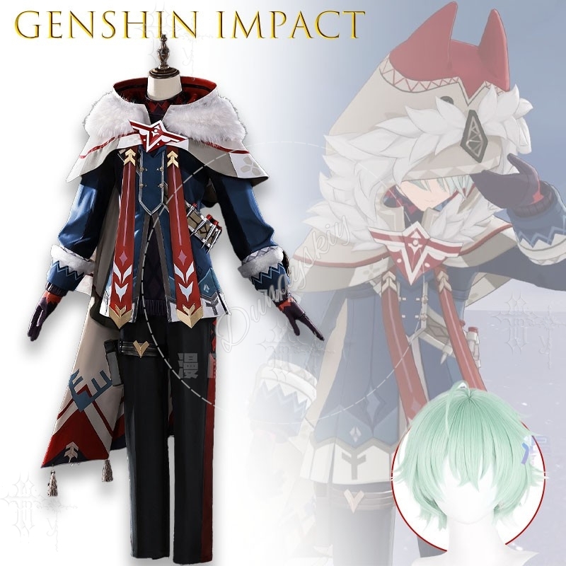 Genshin Impact Alyosha Cosplay - Anime Cosplay Photoshoot ulasan dan harga