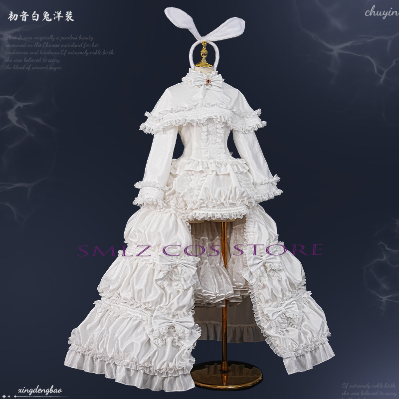 2026 Rabbit MikuuU Cosplay Ani - Anime Cosplay Dress For Women ulasan dan harga