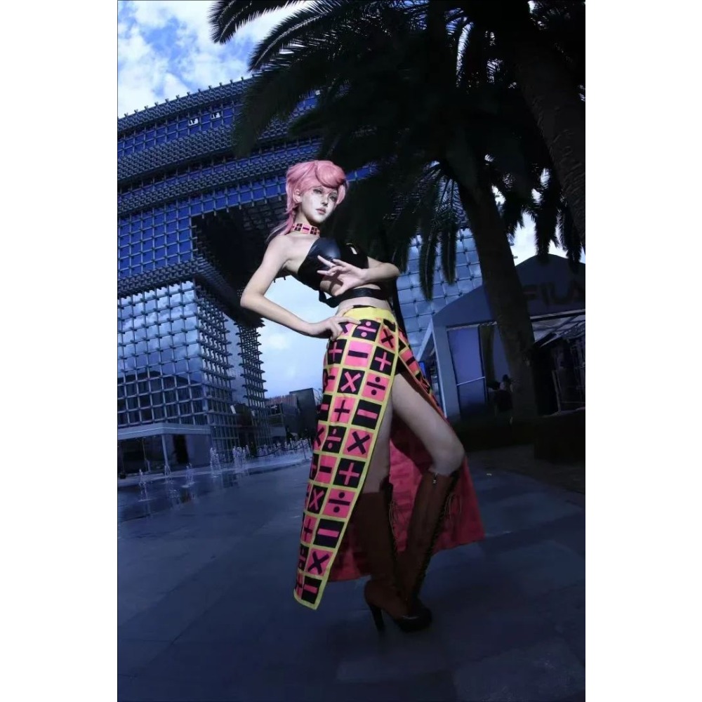 Women's JoJo's Bizarre Adventu - Anime Cosplay Photoshoot ulasan dan harga