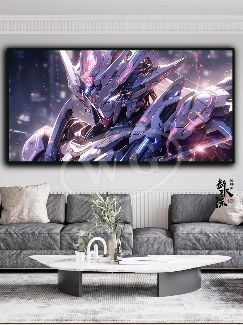 Gundam Hanging Paintings Attac - Bandai Gundam Hg ulasan dan harga