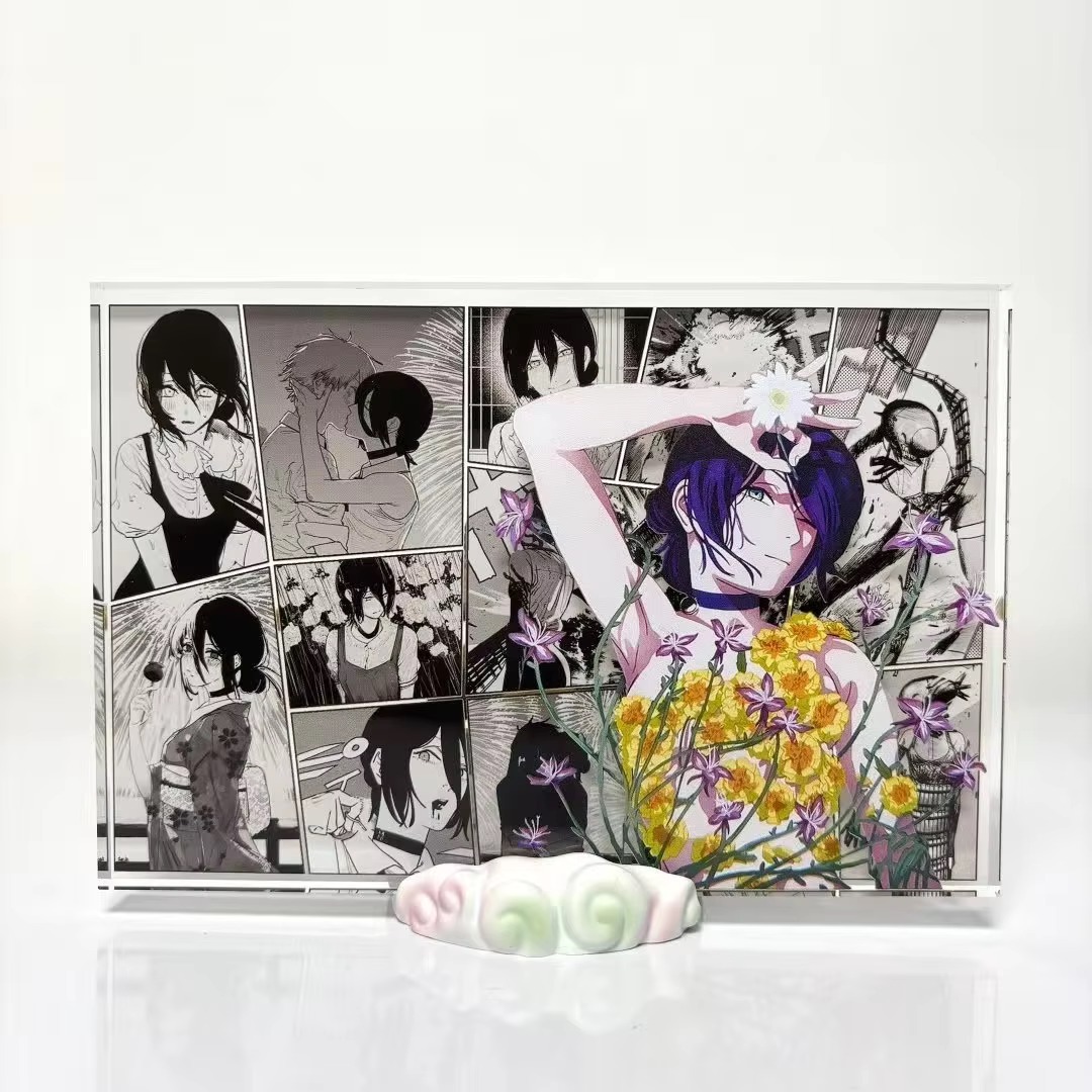 Anime Figure Denji and Reze Ac - Anime Cosplay Props ulasan dan harga