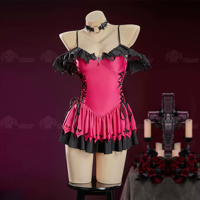 Draculaura Cosplay Costume Ani - Anime Cosplay Dress For Women ulasan dan harga